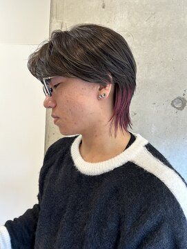 シェリエ(Chal Lier) センターパートウルフ/裾カラー