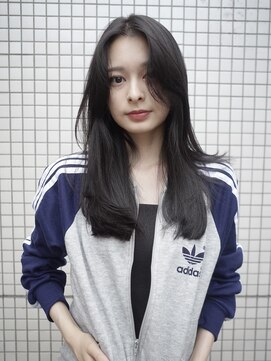 ヌヌ 渋谷 原宿 明治神宮前(nunu) レイヤーカットウルフカットボブグレージュオリーブべージュ