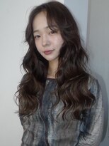 ドロップ(drop)&nbsp;ココアブラウン　レイヤーカット　カーテンバング　表参道　青山