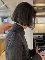 エインアンリー 明治神宮前(AIN.ANLY.)&nbsp;ワンカールパーマ、ボブワンカールパーマ、ボブニュアンスパーマ