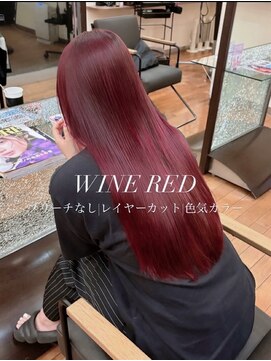 ブランコトレス 鏡島(BLANCO tres) レイヤーカット/艶カラー/ブリーチなしダブルカラー