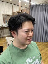 アールズ ヘア(R's hair)&nbsp;MEN’S HAIR/サーフカール/刈り上げセンターパート/印西