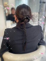 アイトーキョーエス 渋谷(AI TOKYO S)&nbsp;カチモリ/渋谷/渋谷ヘアメ/カチモリヘア/シニヨンヘア