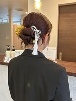ハノン(Hanon) ふわっと上品シニヨン