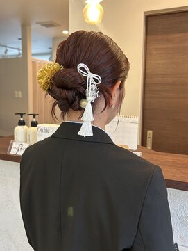 ハノン(Hanon) ふわっと上品シニヨン