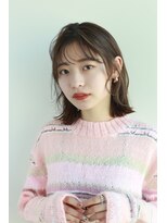 ヘアーアンドメイク エクリ 不動前店(Hair&Make equri)&nbsp;20代30代40代フェザーバングボブ