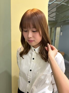 ウタ honey beige 【大通/顔周り/前髪/レイヤー/髪質改善/ベージュ】