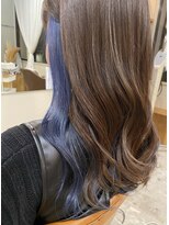 リル(re'll)&nbsp;《花屋併設》ブルーインナーカラー