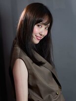 アンアタッシュ(UNE ATTACHE) Espresso Sleek 大人可愛いブラウン×ストレート×秋トレンド