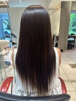 アース 常盤平店(HAIR & MAKE EARTH) 思わず触れたくなる髪へ!極上艶髪ストレート