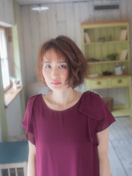 美容室ソラ 小岩店(sora) セミウェット感ボブ 【小岩】