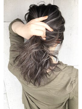 ルモア(RUMOR) Rumor×「外国人3Dハイライトカラー」グレージュグラデーション