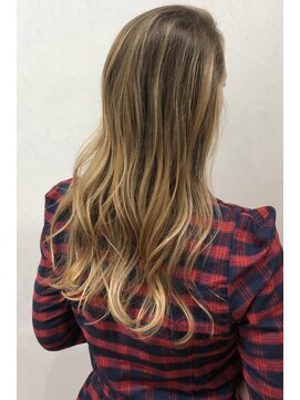 ネックス 表参道本店(nex) 【nex 表参道】大人バレイヤージュハイライト