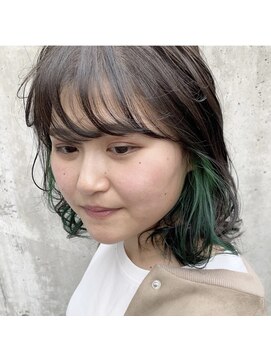 エストアール フクオカ 福岡博多店(est-r. Fukuoka) インナーカラー/グリーン/博多