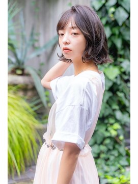 ロジッタ(ROJITHA) 【ROJITHA】ゆるショート×モカブラウン