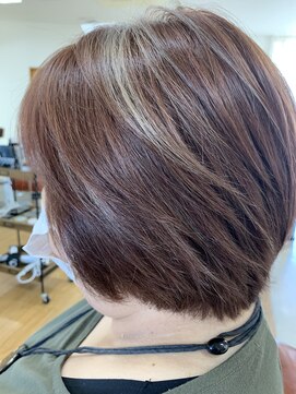 ヘアー グリース(hair GREASE) 1回目ハイライト