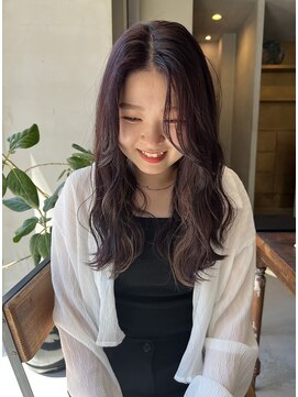 ヘアー アイス ルーチェ(HAIR ICI LUCE) イヤリングカラー　韓国スタイル/今枝