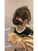 シニヨンスタイル