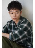 「無造作ヘア」束感ショート