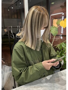 ムード タテマチ(mood tatemachi) アンブレラデザインミルクティー×ダークグレージュ