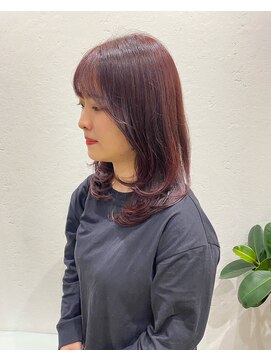 ロンドネートゥル 新潟(Lond naitre) 【lon naitre 新潟/バング】ウォームブラウン