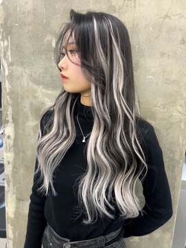 キング 枚方店(K!ng) 【髪質改善/枚方】ハイライトエクステ