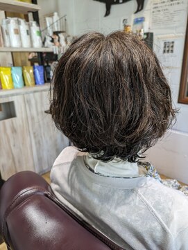 チアー ヘアリラクゼーション(cheer HAIRRELAXATION) くせを活かしたボブ