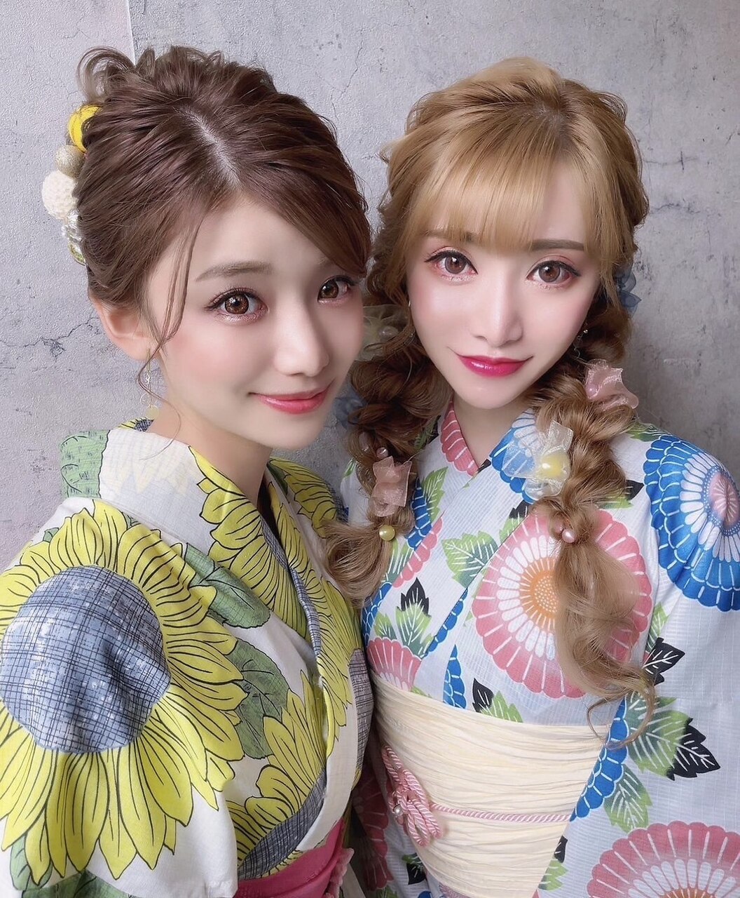 IRIS☆浴衣ヘア ふわふわアップ＆ツインあみおろし：L209121699｜ヘア