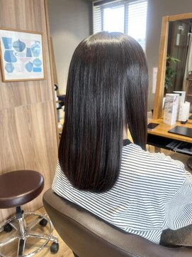 レイ 万博記念公園店(Ray) まとまるセミロング/ストレートヘアー/つくば美容室