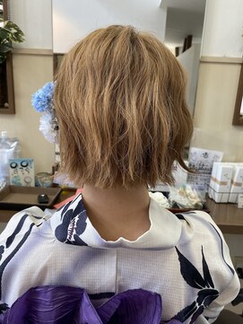 コアフィールフィス(COIFFURE fils) 新規お得クーポンあり【見附　今町】浴衣ヘアスタイル