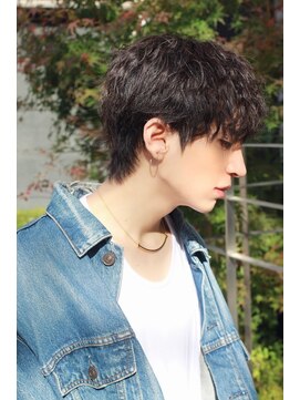 ランズ(LANDS) メンズカット マッシュ【韓国ヘア 大阪 梅田】