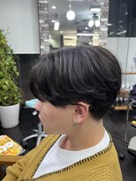ヘアーメイク ロージー 北18条店(HAIR MAKE ROSY)&nbsp;波巻きスパイラルセンターパートサイドパート韓国風マッシュ