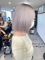 キング(K!ng)&nbsp;縮毛矯正髪質改善ハイライトレイヤーカット枚方美容室エクステ