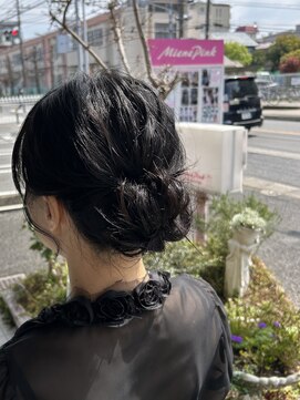 ミーネピンク 行徳店(Miene Pink) 大人かわいいヘアアレンジ20代30代40代☆髪質改善【Pink】