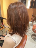 ネオリーブサイン 大森店(Neolive sign) レイヤーミディアム×オレンジベージュ 【大森】