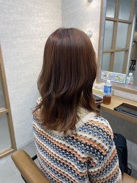 アレクサ 保谷(ALEXA) オレンジブラウン×ゆる外巻きでこなれヘア＊