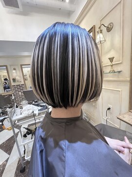 チュラバイアルティナ 海老名(Chula by artina) アンブレラカラー/ホワイトブロンド/細めハイライト