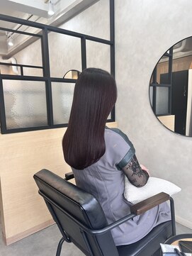 マイルームギンザ 銀座店(my room GINZA) 【バイカルテ】艶髪スタイル 暖色カラー 銀座 東銀座