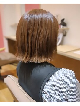 コティー バイ アズヘアー(kotii by Az HAIR) 切りっぱなし×外ハネボブ