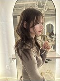 グレージュ/レイヤーカット/ハッシュカット/オリーブベージュ/栄