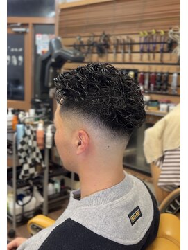 メンズヘア ササキ(sasaki) ゆるめ極道パーマ