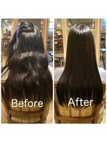 髪質改善と縮毛矯正の専門店 サンティエ(scintiller)&nbsp;弱酸性縮毛矯正