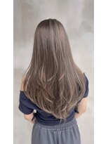 シェノン 表参道(CHAINON)&nbsp;表参道/着物ヘア/ダークアッシュ/ミディアムレイヤーカット/渋谷