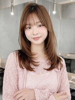 ロンドクレール 川崎(Lond clair) 韓国顔周り/ハイレイヤー/ミディアムレイヤーカット/川崎86