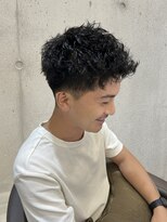 フィッティ 横須賀中央店(fiti)&nbsp;スパイキーショート ツイストスパイラルパーマ メンズパーマ