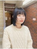 ボブ、ショートボブ、ショートヘアー髪質改善縮毛矯正白髪染め◎