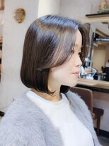 ロンド ロワール 門前仲町(Lond Loire)&nbsp;髪質改善ボブ縮毛矯正ミディアムレイヤー似合わせカット門前仲町