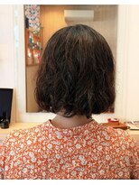 アコスタイル(aco style)&nbsp;ボブ/くせ毛パーマ風アレンジ