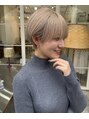 リノア(LINO'a) ミルクティーベージュ!ハイトーンカラーもお任せ下さい/宝積寺