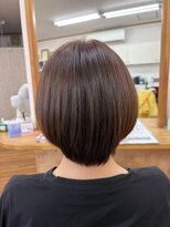 ヘアーズ サエミ 子育てママの楽ちんショートボブ♪